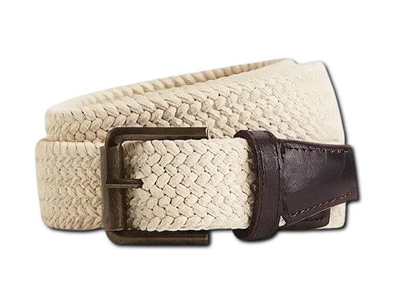 Cinturón Belt trenzado artesanal