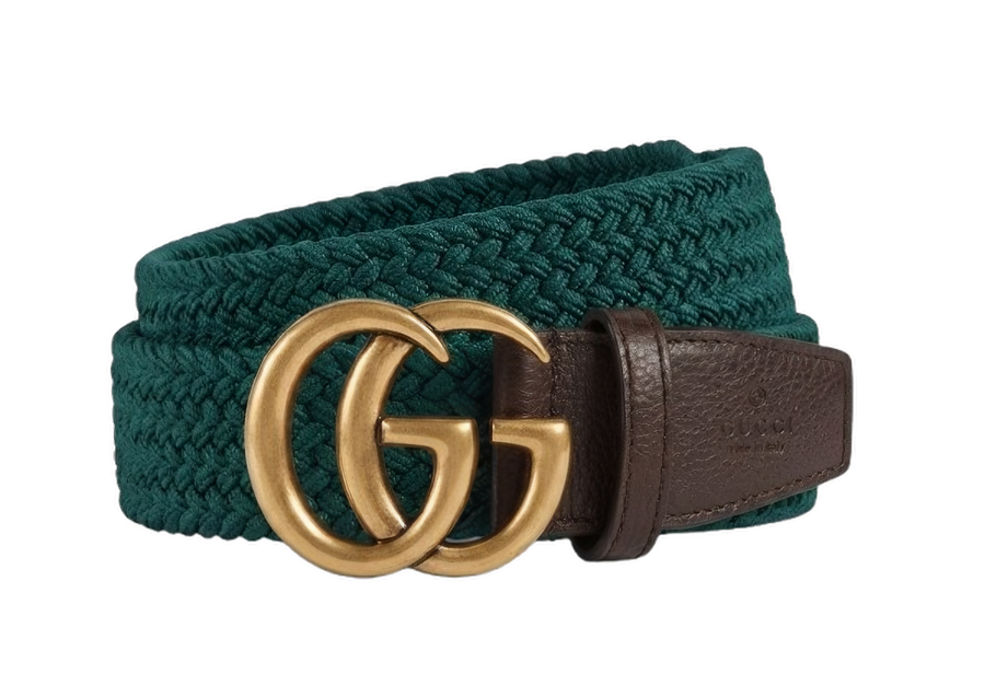 Cinturón Gucci trenzado